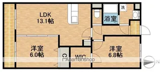 フィオーレ【1階】の間取り