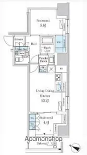 パークアクシス神保町【3階】の間取り