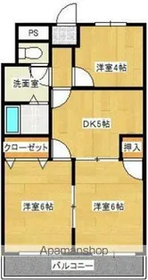 K’Sマンション【406号室】の間取り