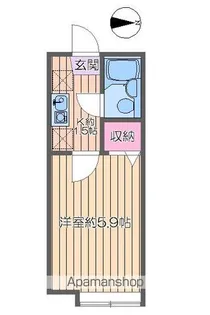 オーネスト六町Ⅰ【2階】の間取り