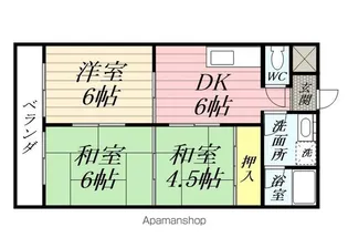 FIFTH AVE【2階】の間取り