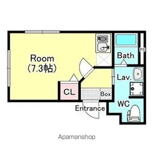 アンドベース(& BASE)【2階】の間取り