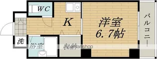 アトール西中島【6階】の間取り
