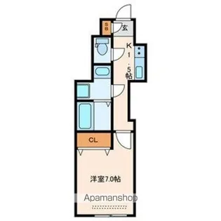 アイコーポ【101号室号室】の間取り