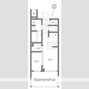 アジールコート板橋本町【8階】の間取り