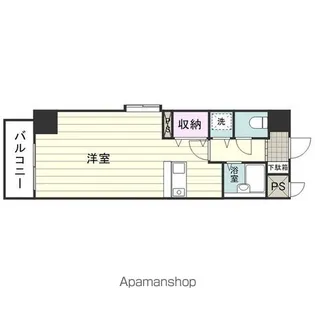ドミール雅【508号室】の間取り