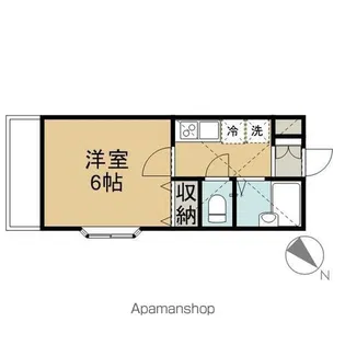 メゾンマリーナ【1階】の間取り