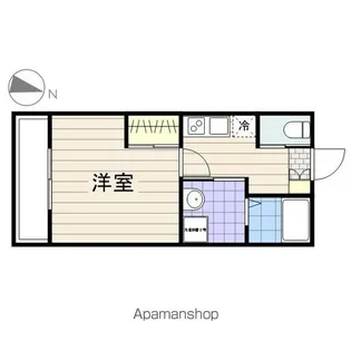 シクレッツァカーサKT【2階】の間取り