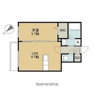 RA711SΑ【5階】の間取り