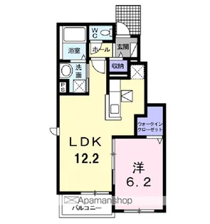 プレジール Ⅱ【1階】の間取り