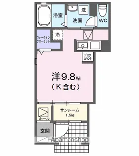 グラシオッソ【1階】の間取り