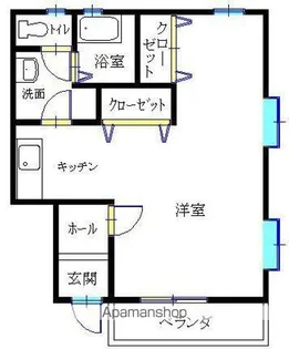 アーバンライフ1番館【2階】の間取り