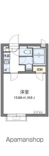 クレイノラーラⅡ【2階】の間取り