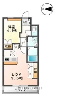 レインボウヒルズ【1階】の間取り