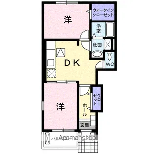 グランツ【1階】の間取り