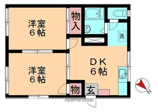 第二コーポせいわ【C101号室】の間取り