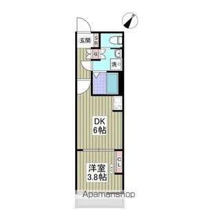 SUNNY HILL MINAMI HANAZONO【2階】の間取り