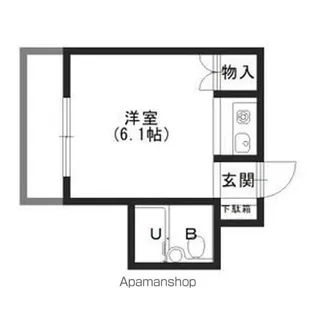 プレアール山之内Ⅱ【5階】の間取り