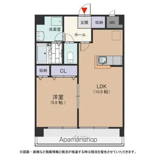 デュオ・ルミエール【102号室号室】の間取り