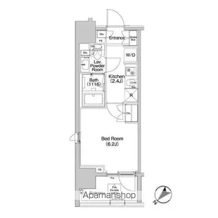 コンフォリア品川EAST【4階】の間取り