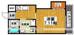 シュクル堺【5階】の間取り