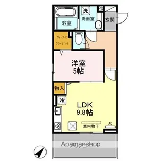 グラン・フィオーレ【1階】の間取り
