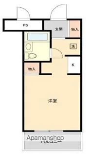 トップ片倉第1【4階】の間取り