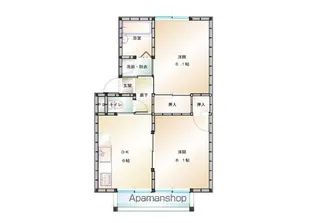 プレジール田中【2階】の間取り