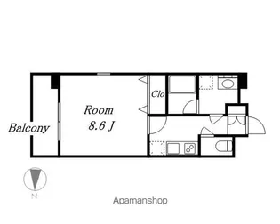 Cion Nagoya meieki【8階】の間取り