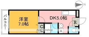 メゾンひな野【2階】の間取り