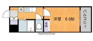 フリートヴィラ富士見町(旧マントクビル)【605号室号室】の間取り