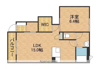 わたつみB【1階】の間取り