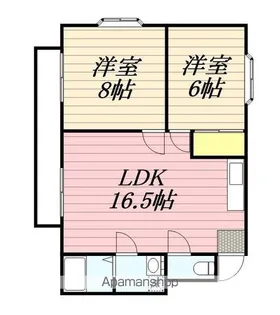 ハイツ深澤A【102号室】の間取り