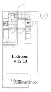 アーバイルスパシエ芝浦BAYーSIDE【10階】の間取り