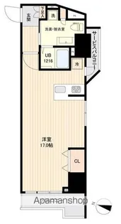 SIDE ONE【8階】の間取り