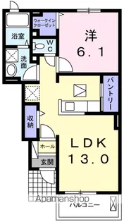 フローラ ボニータ【1階】の間取り