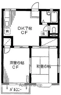 ファミール長崎【2階】の間取り