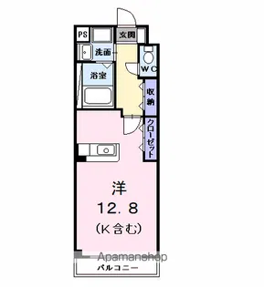 ヴィラ・イレブンス【302号室】の間取り