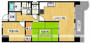 レグルス我孫子【10階】の間取り