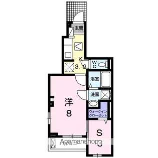 オークフォレスト明和Ⅱ【103号室】の間取り