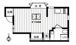 東京都世田谷区若林3丁目【アパート】の間取り