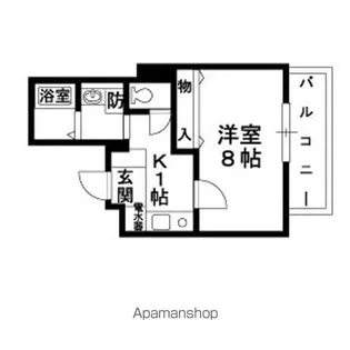 レジデンス富久寿【403号室号室】の間取り
