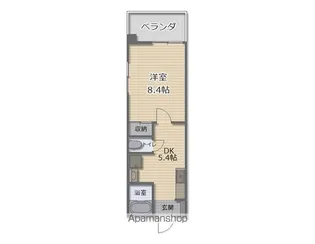 LOVERS古堅【301号室】の間取り