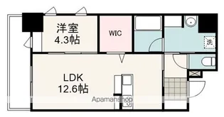 ATLUSIA(アトラシア)【403号室】の間取り