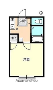 シャトリエ北棟【2階】の間取り