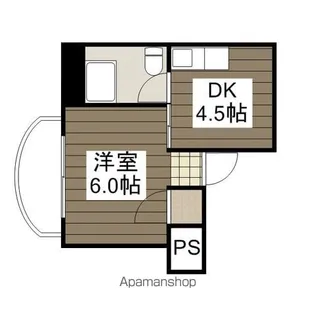 アイランド丸和【2階】の間取り
