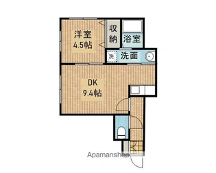 セントニア幸町【205号室】の間取り