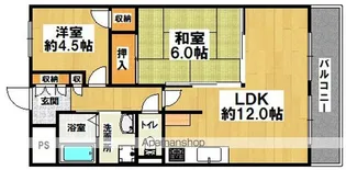 パールヒルズニシオ【208号室】の間取り