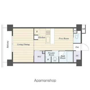 ART RESIDENCE IN OOTAKA−NO−MORI【1階】の間取り