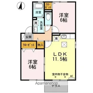 STORK IMAI【1階】の間取り